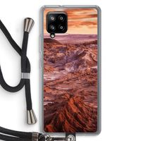 Mars: Samsung Galaxy A42 5G Transparant Hoesje met koord