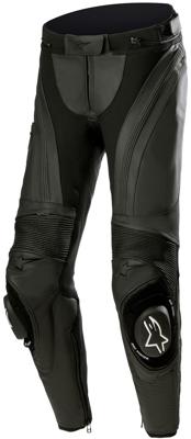ALPINESTARS Stella Missile V3 Pants, Leder motorbroek dames, Zwart-Zwart