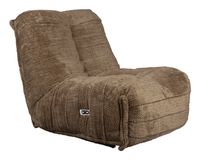 Dutchbone Verstelbare Fauteuil 'Hamilton' Chenille, kleur Bruin Dutchbone Verstelbare Fauteuil 'Hamilton' Chenille, kleur Bruin