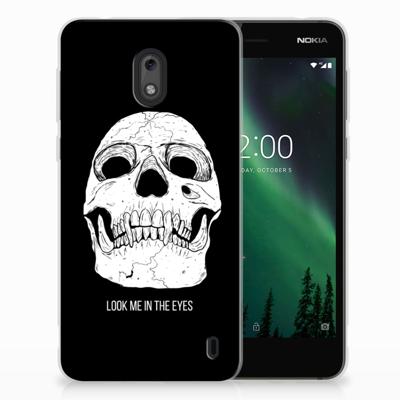 Silicone Back Case Nokia 2 Skull Eyes Silicone Back Case Nokia 2 Skull Eyes
