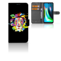 Motorola Moto G9 Play | E7 Plus Leuk Hoesje Lion Color - thumbnail