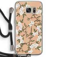 Blossoming spring: Samsung Galaxy S7 Transparant Hoesje met koord Blossoming spring: Samsung Galaxy S7 Transparant Hoesje met koord