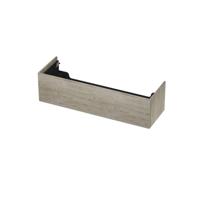 INK - Onderkast 1 Lade Push 2 Open Bestaande Uit - 1400x450x376 Mm - Greige Eiken