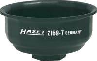 HAZET Oliefitersleutel 2169-7 · 1/2 inch (12,5 mm) vierkant hol · Buiten-14-kant-profiel · SW 64 mm