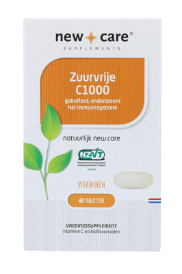 New Care Zuurvrije C1000 Tabletten
