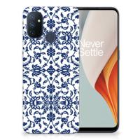 OnePlus Nord N100 | TPU Case | Flower Blue