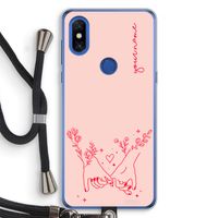 Best Friends: Xiaomi Mi Mix 3 Transparant Hoesje met koord