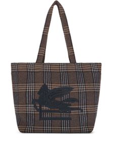 ETRO sac cabas à motif Pegaso - Bleu