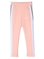 Palm Angels Kids legging de sport à logo imprimé - Rose - thumbnail