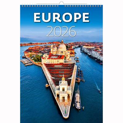 Steden in Europa Kalender 2026
