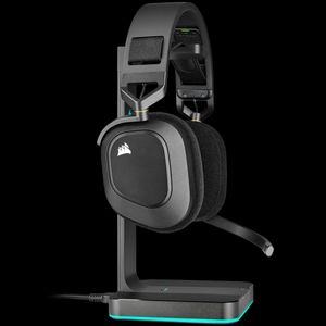 Headset met Bluetooth en microfoon Corsair HS80 RGB Zwart Multicolour