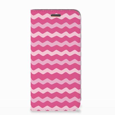 Motorola Moto E5 Play | Hoesje met Magneet | Waves Pink