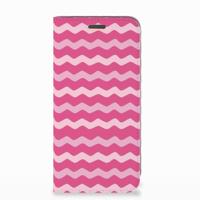 Motorola Moto E5 Play | Hoesje met Magneet | Waves Pink