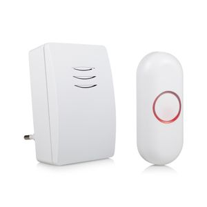 Byron Draadloze deurbelset Wireless doorbell set DB132