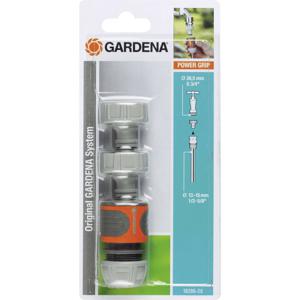 GARDENA 18286-20 18286-20 Kunststof Kraanaansluiting 13 mm (1/2) Ø, 24,2 mm (3/4) binnendraad Set