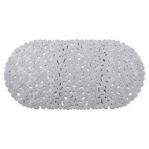 Differnz Lapis inlegmat bad - 100% PVC - anti-slip laag - 70 x 35 cm - grijs