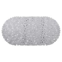 Differnz Lapis inlegmat bad - 100% PVC - anti-slip laag - 70 x 35 cm - grijs