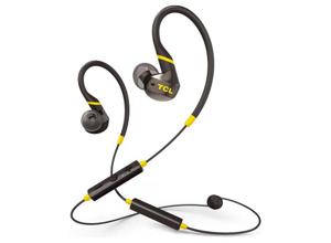 TCL ACTV100BK hoofdtelefoon/headset Hoofdtelefoons Bedraad In-ear Oproepen/muziek Zwart, Geel