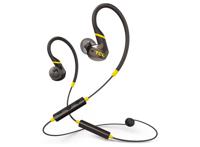 TCL ACTV100BK hoofdtelefoon/headset Hoofdtelefoons Bedraad In-ear Oproepen/muziek Zwart, Geel - thumbnail