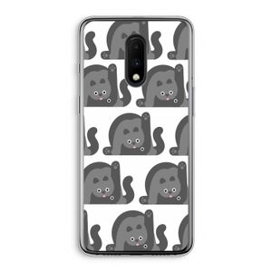 Cats: OnePlus 7 Transparant Hoesje