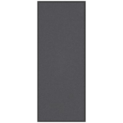 Deurmat 60x150 cm antracietkleurig