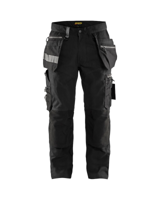 Blåkläder Werkbroek met stretch 15901343 | Zwart | Maat 54 - 7330509621974