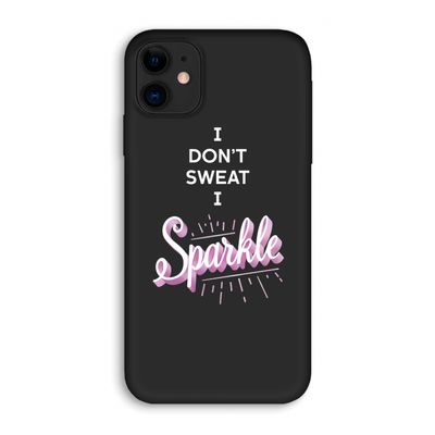 Sparkle quote: iPhone 11 Biologisch afbreekbaar hoesje