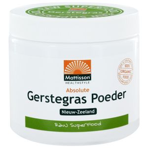 Gerstegras poeder