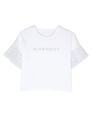 Givenchy Kids t-shirt à manches courtes - Blanc