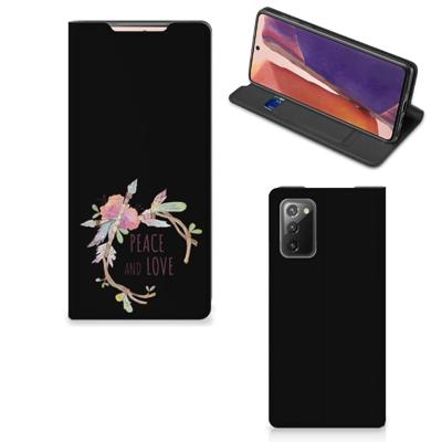 Samsung Galaxy Note20 Magnet Case Boho Text Samsung Galaxy Note20 Magnet Case Boho Text