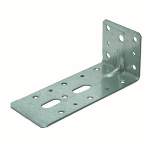 GB hoekanker met ril 60x120/60x2.5 sendzimir verzinkt | 100 stuks - GB0723830100