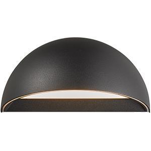 Nordlux LED Wandlamp Arcus Smart Light zwart 10W 2700K - 4806460