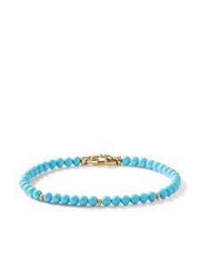 David Yurman bracelet Bijoux Spiritual Beads en or 14ct (4 mm) - Bleu