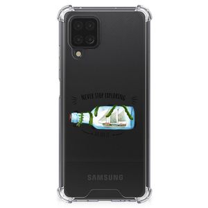 Samsung Galaxy A12 Stevig Bumper Hoesje Boho Bottle