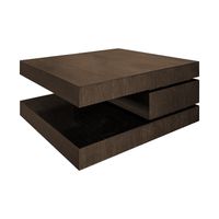 Richmond Vierkante Salontafel 'Oakura' 90cm, kleur Bruin