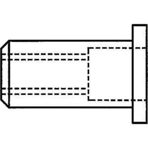 Gesipa 1433679 Popmoer (Ø x l) 7 mm x 13.5 mm M5 500 stuk(s)