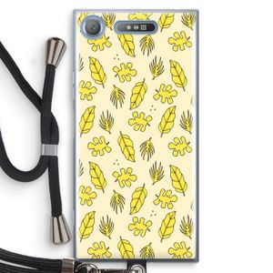 Herfst: Sony Xperia XZ1 Transparant Hoesje met koord