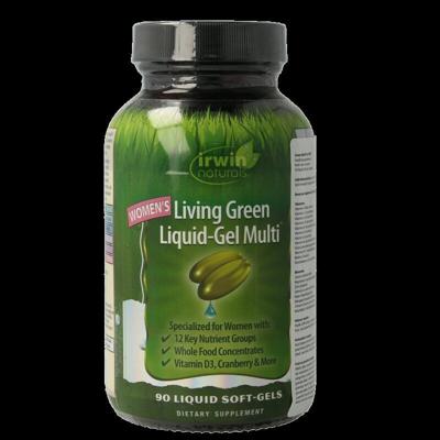 Living green liquid gel multi for women 90 Softgels