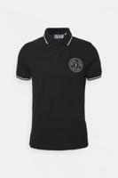 Versace Jeans Couture V-Emblem Polo Heren Zwart - Maat S - Kleur: Zwart | Soccerfanshop