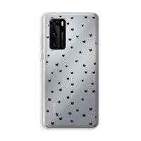 Kleine kattenkopjes: Huawei P40 Transparant Hoesje