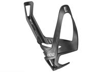 Elite bottlecage rocko carbon matt black mit whiter grafik