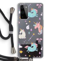 Fantasiewereld: OnePlus 9 Pro Transparant Hoesje met koord