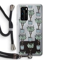 Boompje: Huawei P40 Transparant Hoesje met koord