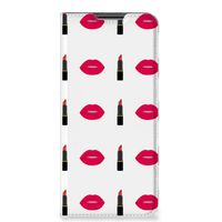 OPPO A54 5G | A74 5G | A93 5G Hoesje met Magneet Lipstick Kiss