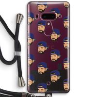 Drake Away: HTC U12+ Transparant Hoesje met koord