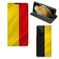Samsung Galaxy S21 Ultra | Standcase | Belgische Vlag