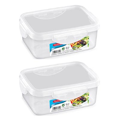 Plasticforte Vershoudbakje vriezer en magnetron - 8x - 1 L - kunststof