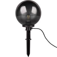 LED Priklamp Zwart Ø300 - E27 Fitting. IP44 Spatwaterdicht