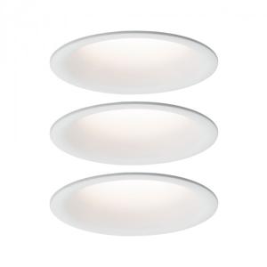 Paulmann LED-inbouwlamp voor badkamer Set van 3 stuks 18.9 W