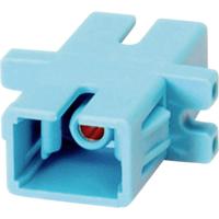 Roline 21.17.0075 Adapter voor glasvezelkabels Turquoise 1 stuk(s) - thumbnail